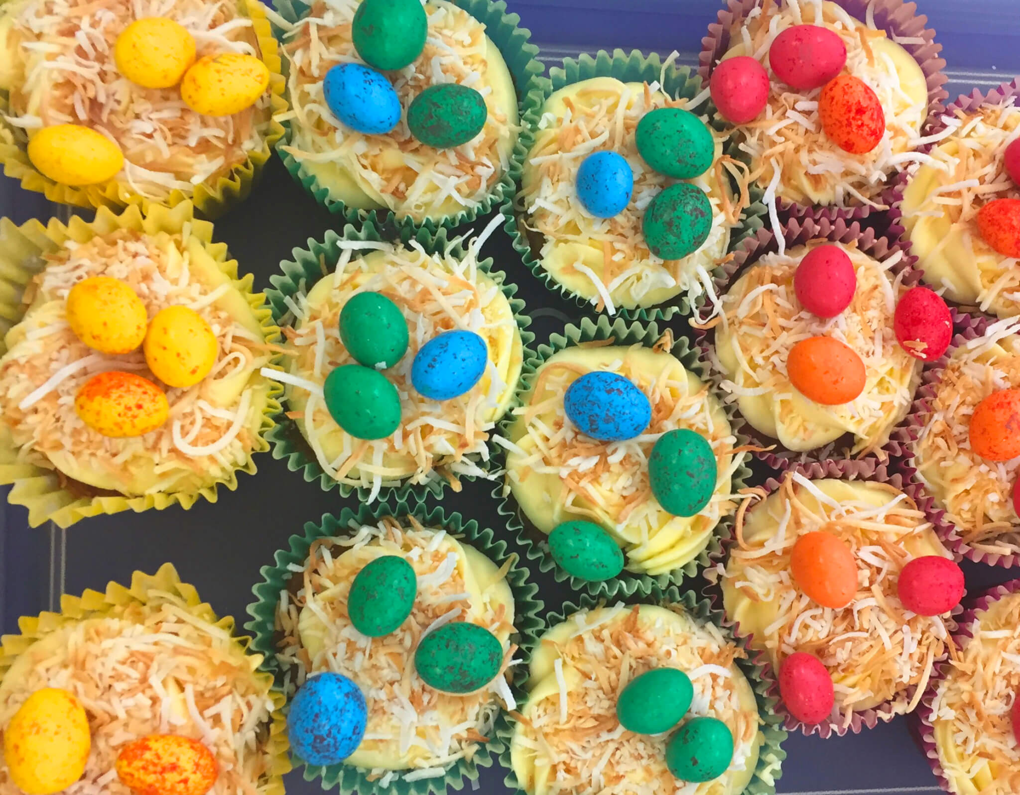 Plugrà - Bird's Nest Cupcakes