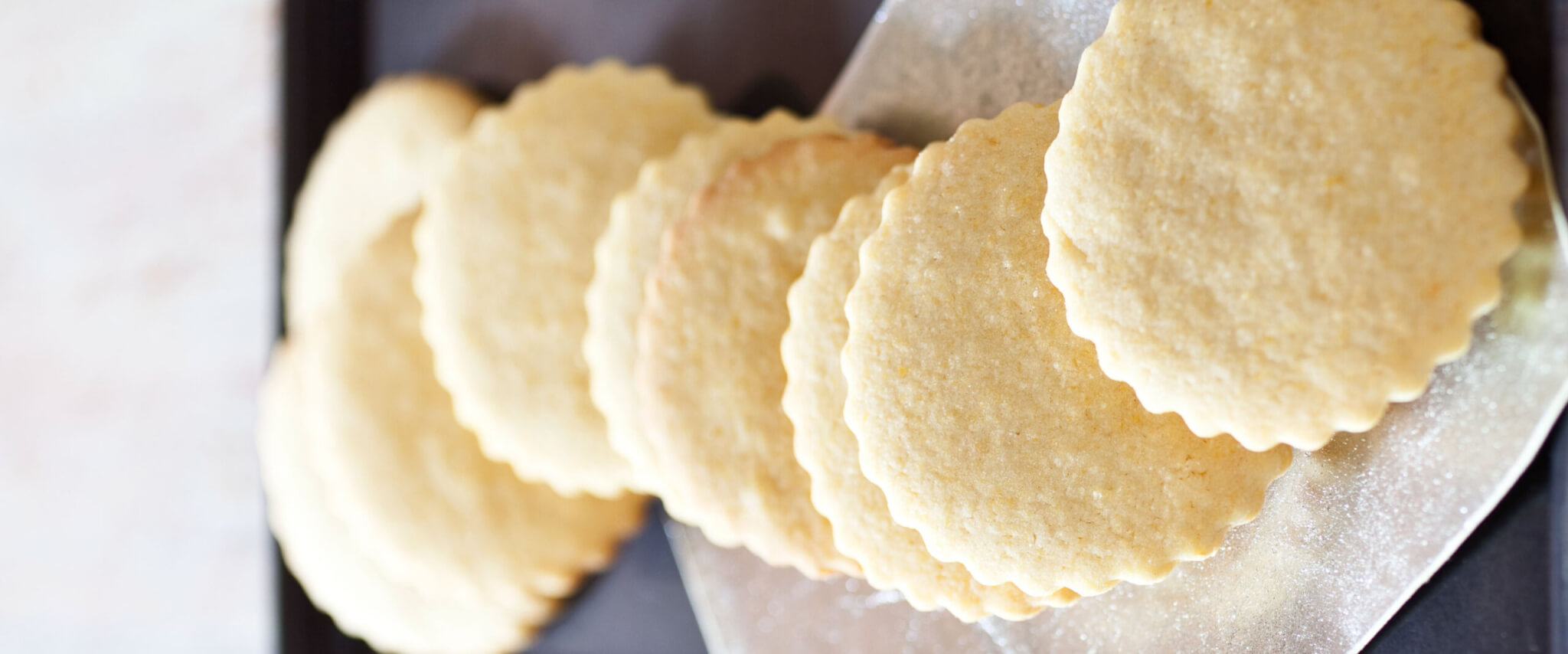 PlugrÃ  - Cornmeal-Orange Cookies